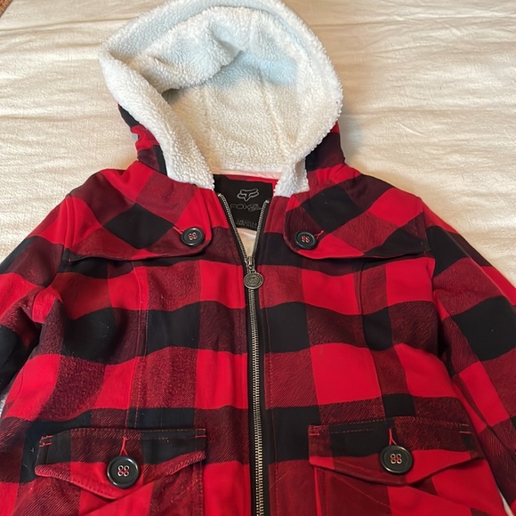 Fox Girls Checker Jacket - Picture 2 of 9